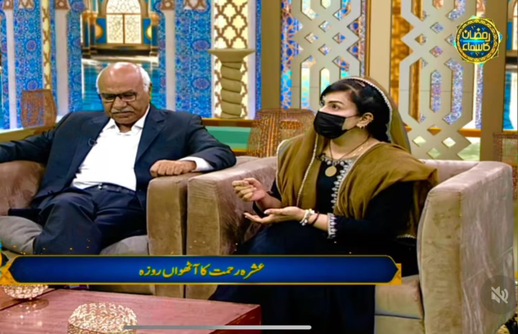 sehri transmission sammaa tv with ayesha kamal artist and amjad saqib alkhidmat foundation