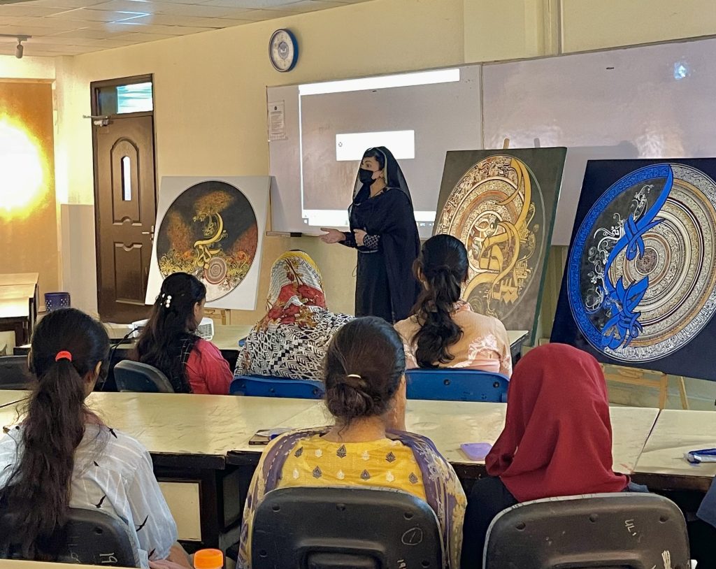 artist lecture at UMT university