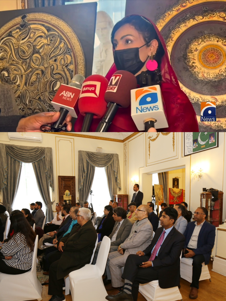 art exhibition at London High Commission UK Ayesha Kamal